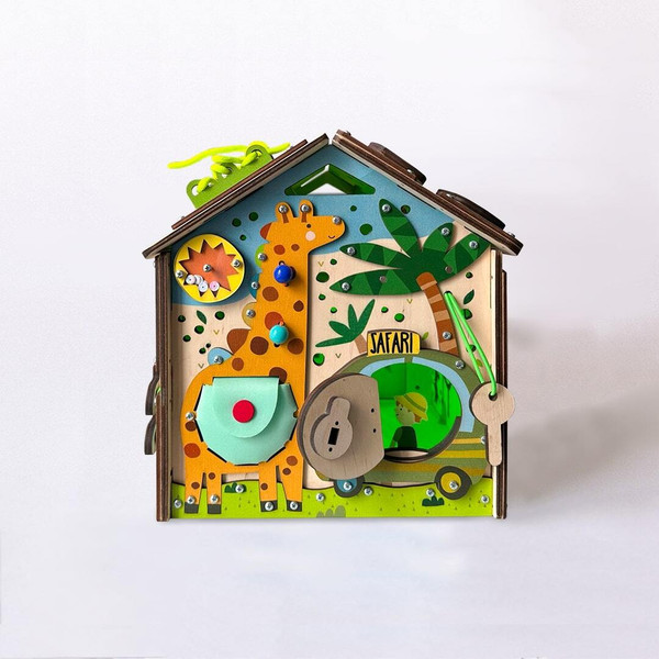 Изображение товара Бизиборд Bizitoys Бизидом Сафари 2624.02