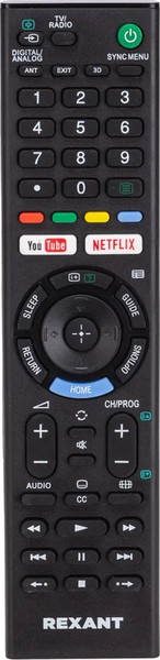 Изображение товара Пульт дистанционного управления Rexant Для Sony / 38-0007 (с батарейками)