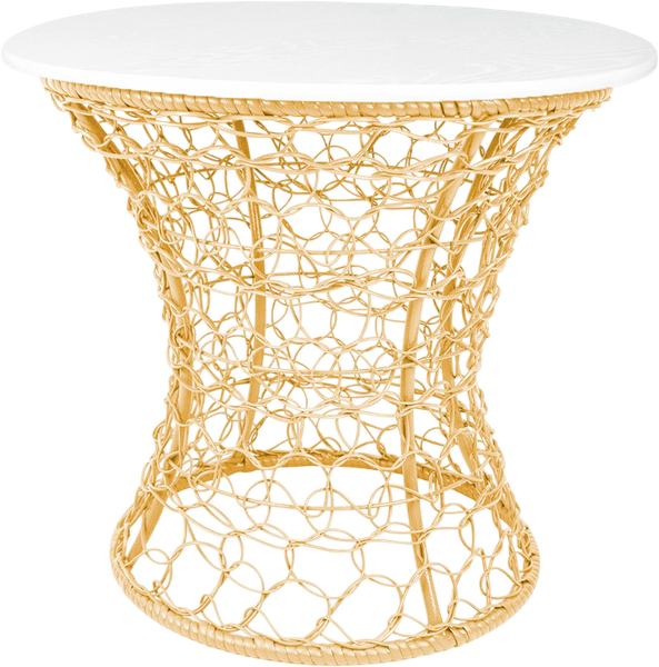 Изображение товара Кофейный столик садовый M-Group Бонго Классика Макси / 19220556 (бежевый, 0.56м)