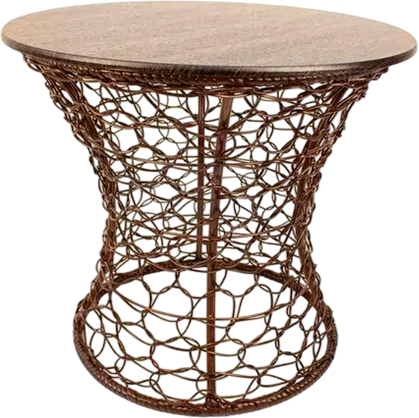 Изображение товара Кофейный столик садовый M-Group Бонго Классика Макси / 19220256 (коричневый, 0.56м)