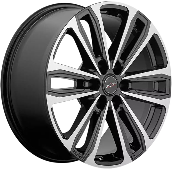 Изображение товара Литой диск X'trike X-142 Toyota LC 300 20x8.5" 6x139.7мм DIA 95.1мм ET 60мм BK/FP