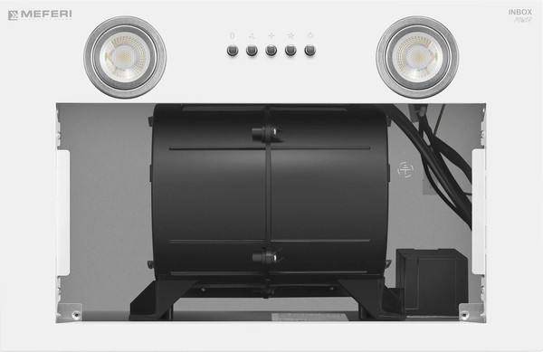 Изображение товара Вытяжка скрытая MEFERI INBOX45WH Power
