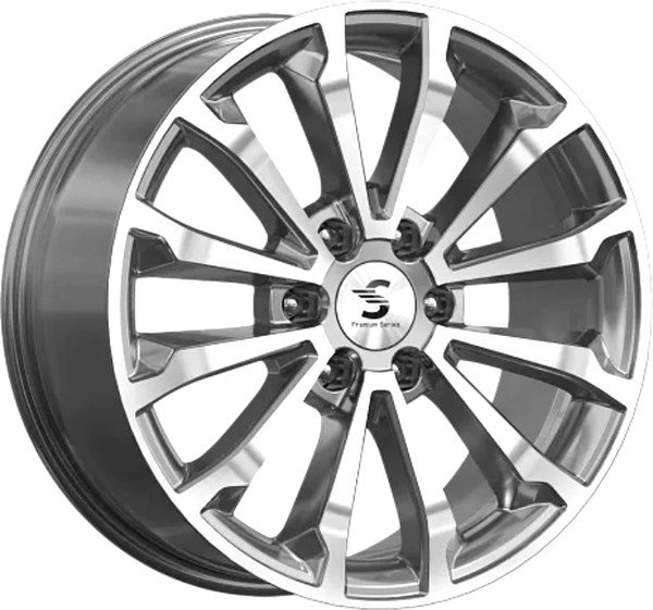 Изображение товара Литой диск SKAD Premium КР006 Tahoe IV 20x8.5" 6x139.7мм DIA 77.9мм ET 27мм (Diamond Gloss Graphite)