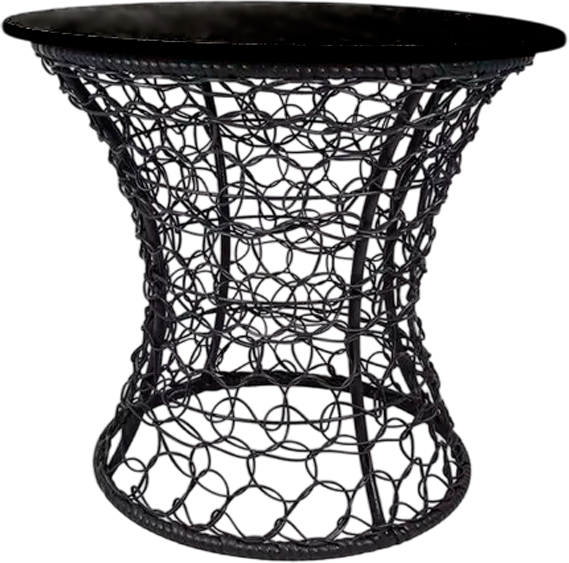 Изображение товара Кофейный столик садовый M-Group Бонго Классика Макси / 19220456 (черный, 0.56м)