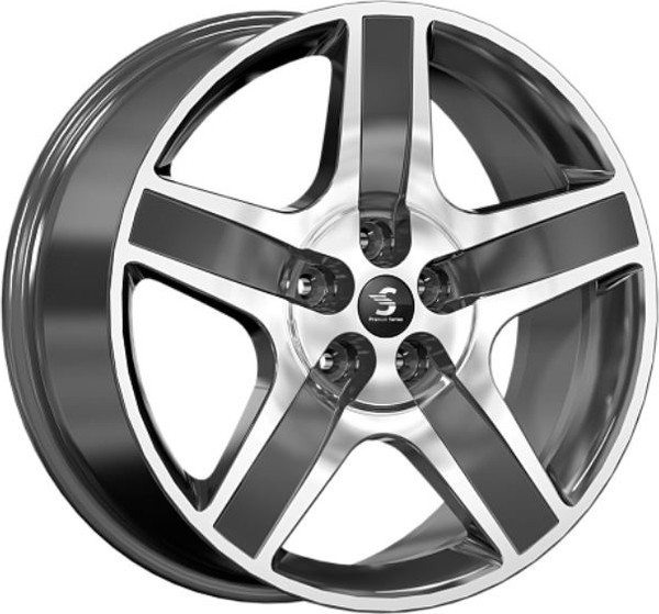 Изображение товара Литой диск SKAD Premium КР008 Evoque 20x8.5" 5x108мм DIA 63.35мм ET 40мм (Diamond Black Gris)