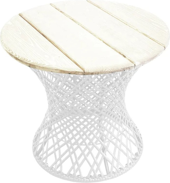 Изображение товара Стол садовый M-Group Бонго Макси / 19110156 (белый, 0.56м)