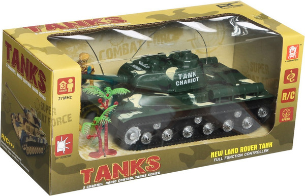 Изображение товара Радиоуправляемая игрушка Sima-Land Танк Защитник / 7722587 (с батарейками)