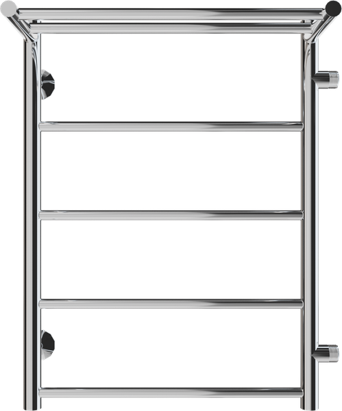 Изображение товара Полотенцесушитель водяной El-term Лион с полкой П5 500x700 (боковое подключение 500, правый)