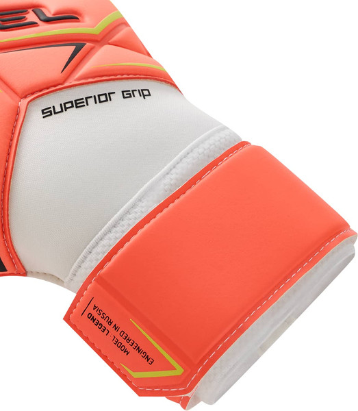 Изображение товара Перчатки вратарские Jogel Legend SL4 Roll Negative (р.10.5, коралловый)