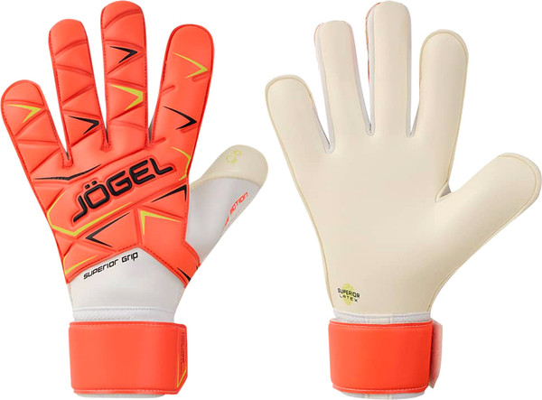 Изображение товара Перчатки вратарские Jogel Legend SL4 Roll Negative (р.6, коралловый)