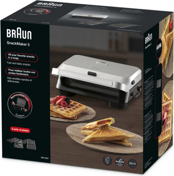Изображение товара Мультипекарь Braun SnackMaker 5 SM5005