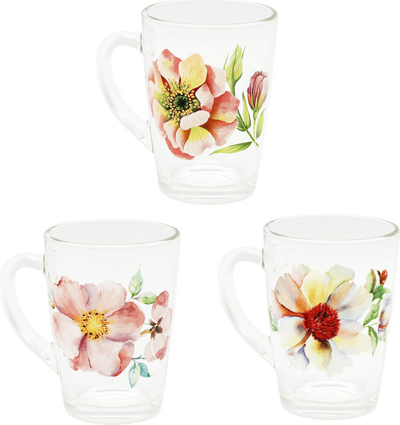 Изображение товара Кружка ОСЗ Капучино. Акварельные цветы / 2-07с1334-40ДЗ