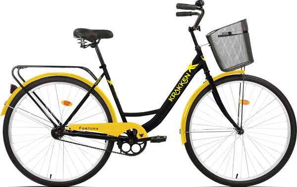 Изображение товара Велосипед Krakken Fortuna 28 2025 (желтый)