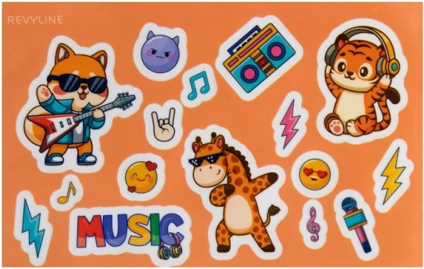 Изображение товара Ультразвуковая зубная щетка Revyline RL 055 Kids / 7934 (персик)