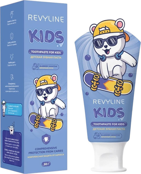 Изображение товара Зубная паста Revyline Kids с ароматом черники / 8442
