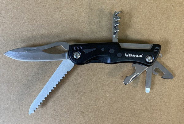 Изображение товара Нож складной INDI MS002G (черный)