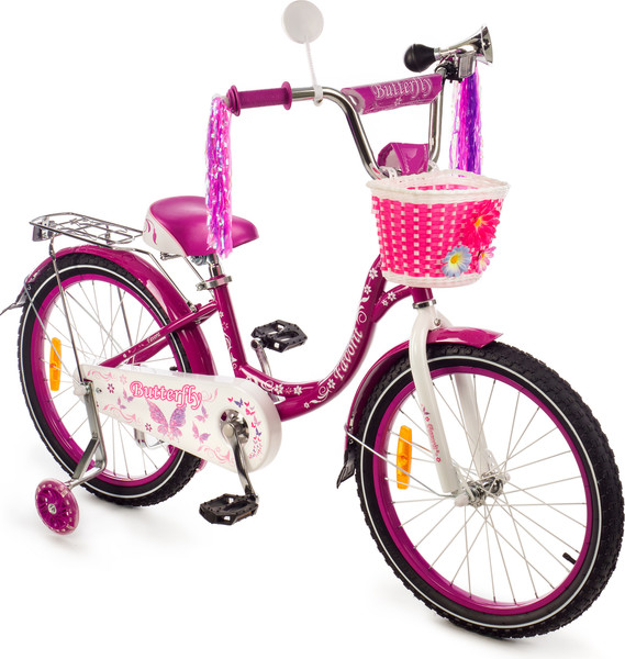 Изображение товара Детский велосипед FAVORIT BUT-18PN (розовый, разобранный, в коробке)