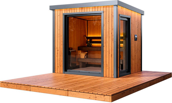 Изображение товара Готовая модульная баня Polarspa Модульная 2.55x2.2x2.5м