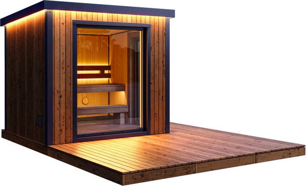 Изображение товара Готовая модульная баня Polarspa Модульная 2.55x2.2x2.5м
