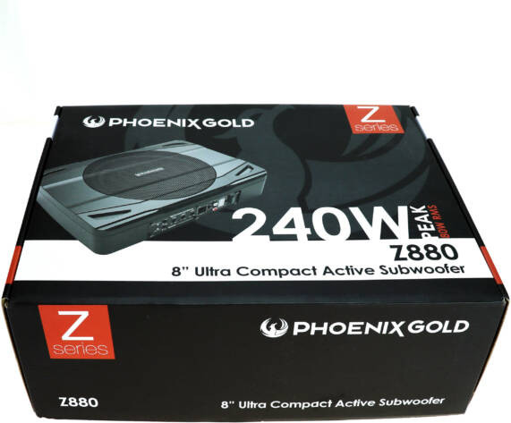 Изображение товара Корпусной активный сабвуфер Phoenix Gold Z880