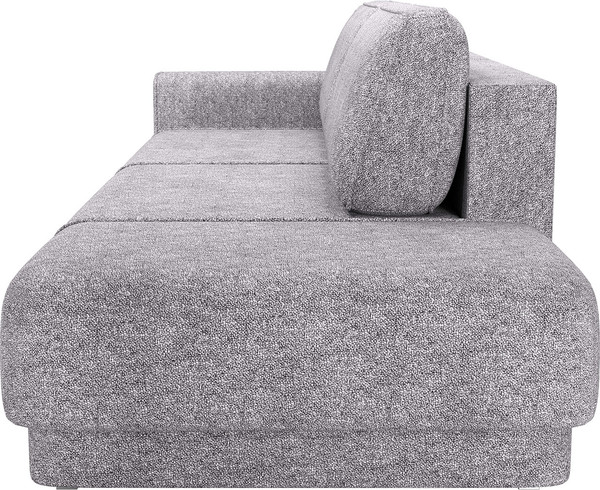 Изображение товара Диван Олмеко Женева 2SPF Еврокнижка Правый (микровелюр, шейп сильвер)