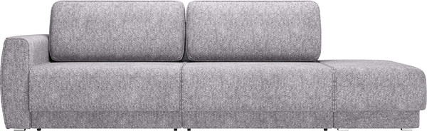 Изображение товара Диван Олмеко Женева 2SPF Еврокнижка Правый (микровелюр, шейп сильвер)