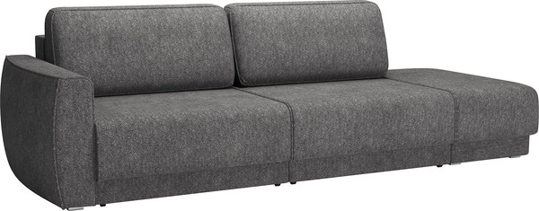 Изображение товара Диван Олмеко Женева 2SPF Еврокнижка Правый (микровелюр, шейп стоун)