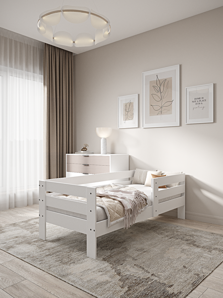 Изображение товара Кровать-тахта EcoWood Атланта-2 с ящиками 80х180 / ECO.001.00051.80-180.101SE