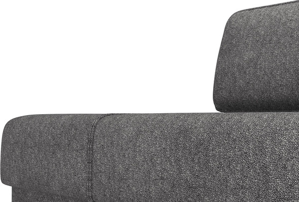 Изображение товара Диван Олмеко Женева 3SPF Еврокнижка Левый (микровелюр, шейп стоун)