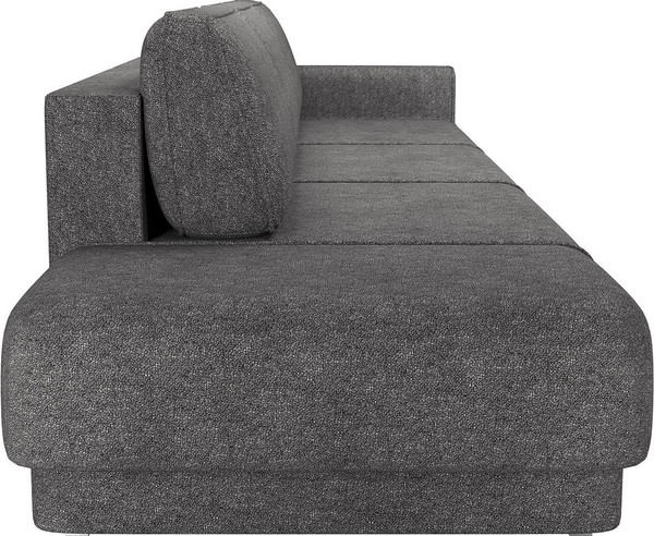 Изображение товара Диван Олмеко Женева 3SPF Еврокнижка Левый (микровелюр, шейп стоун)