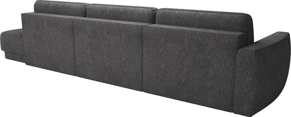 Изображение товара Диван Олмеко Женева 3SPF Еврокнижка Правый (микровелюр, шейп стоун)