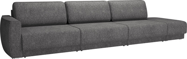 Изображение товара Диван Олмеко Женева 3SPF Еврокнижка Правый (микровелюр, шейп стоун)