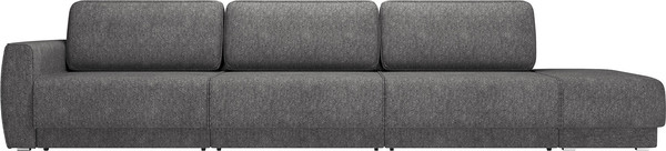Изображение товара Диван Олмеко Женева 3SPF Еврокнижка Правый (микровелюр, шейп стоун)