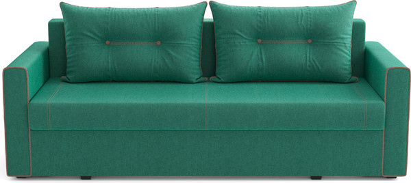 Изображение товара Диван Олмеко Оригами (жаккард, тесла грин/жаккард, тесла корица)