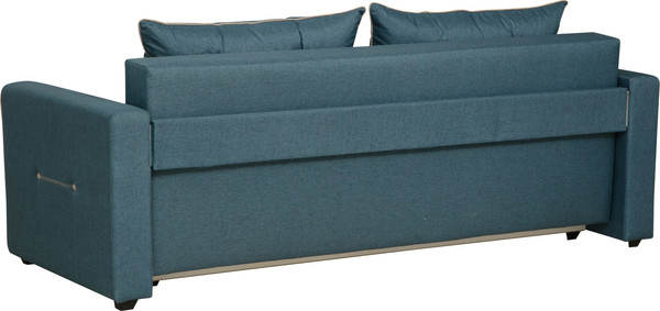 Изображение товара Диван Олмеко Оригами (жаккард, тесла деним/жаккард, тесла крем)