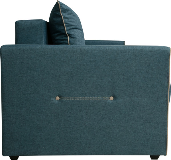 Изображение товара Диван Олмеко Оригами (жаккард, тесла деним/жаккард, тесла крем)