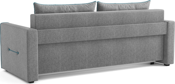 Изображение товара Диван Олмеко Оригами (жаккард, тесла серый/жаккард, тесла деним)