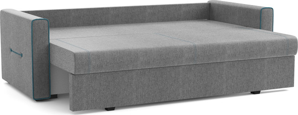 Изображение товара Диван Олмеко Оригами (жаккард, тесла серый/жаккард, тесла деним)