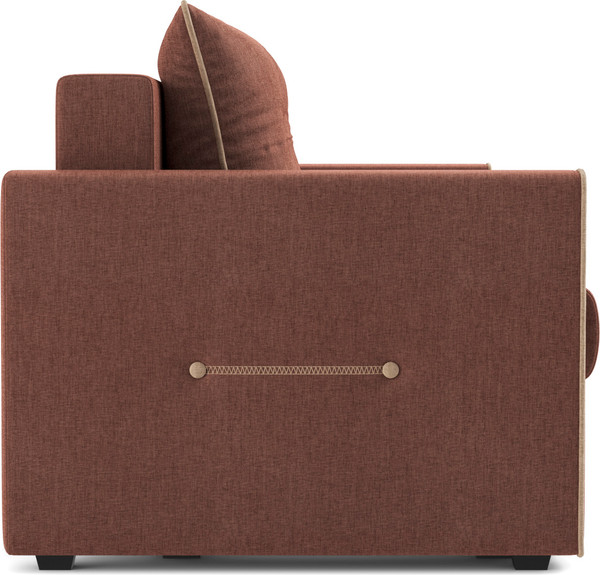 Изображение товара Диван Олмеко Оригами (жаккард, тесла шоколад/жаккард, тесла крем)