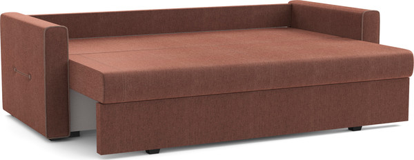 Изображение товара Диван Олмеко Оригами (жаккард, тесла шоколад/жаккард, тесла крем)