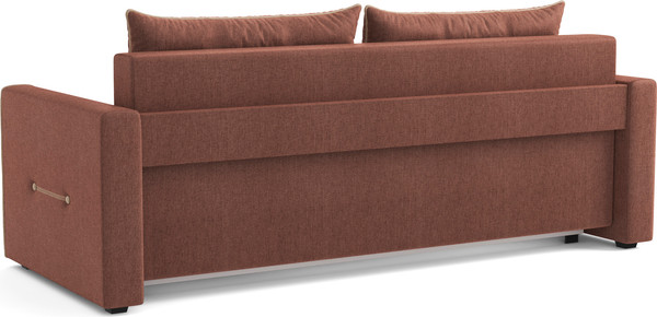 Изображение товара Диван Олмеко Оригами (жаккард, тесла шоколад/жаккард, тесла крем)