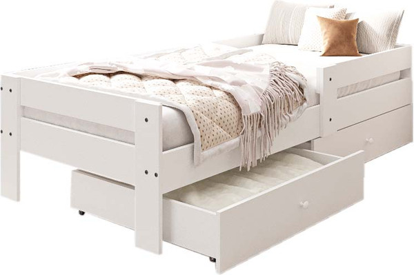 Изображение товара Кровать-тахта EcoWood Барселона-2 с ящиками 80х180 / ECO.001.00053.80-180.101SE