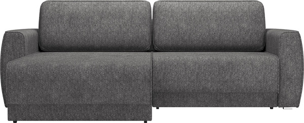 Изображение товара Диван угловой Олмеко Женева SO2P Еврокнижка (микровелюр, шейп стоун)