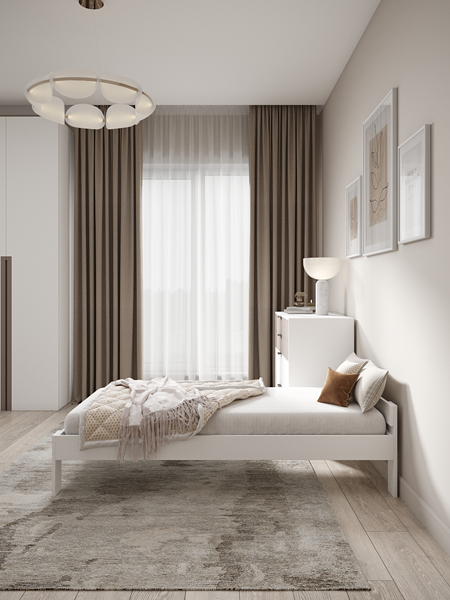 Изображение товара Односпальная кровать EcoWood Денвер-2 80х200 / ECO.001.00056.80-200.101SE