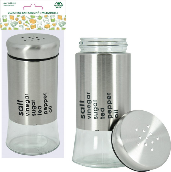 Изображение товара Солонка Мультидом Металлик VL80-615