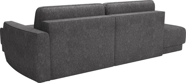 Изображение товара Диван угловой Олмеко Женева SOPF Еврокнижка Левый (микровелюр, шейп стоун)