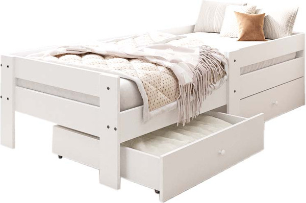 Изображение товара Кровать-тахта детская EcoWood Флорида-2 с ящиками 70х140 / ECO.001.00061.70-140.101SE