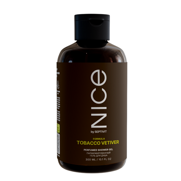 Изображение товара Гель для душа NICE by Septivit Formula Tobacco Vetiver (300мл)