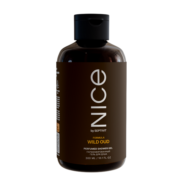 Изображение товара Гель для душа NICE by Septivit Formula Wild Oud (300мл)