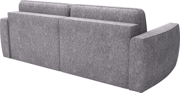 Изображение товара Диван Олмеко Женева 2S2P Еврокнижка (микровелюр, шейп сильвер)